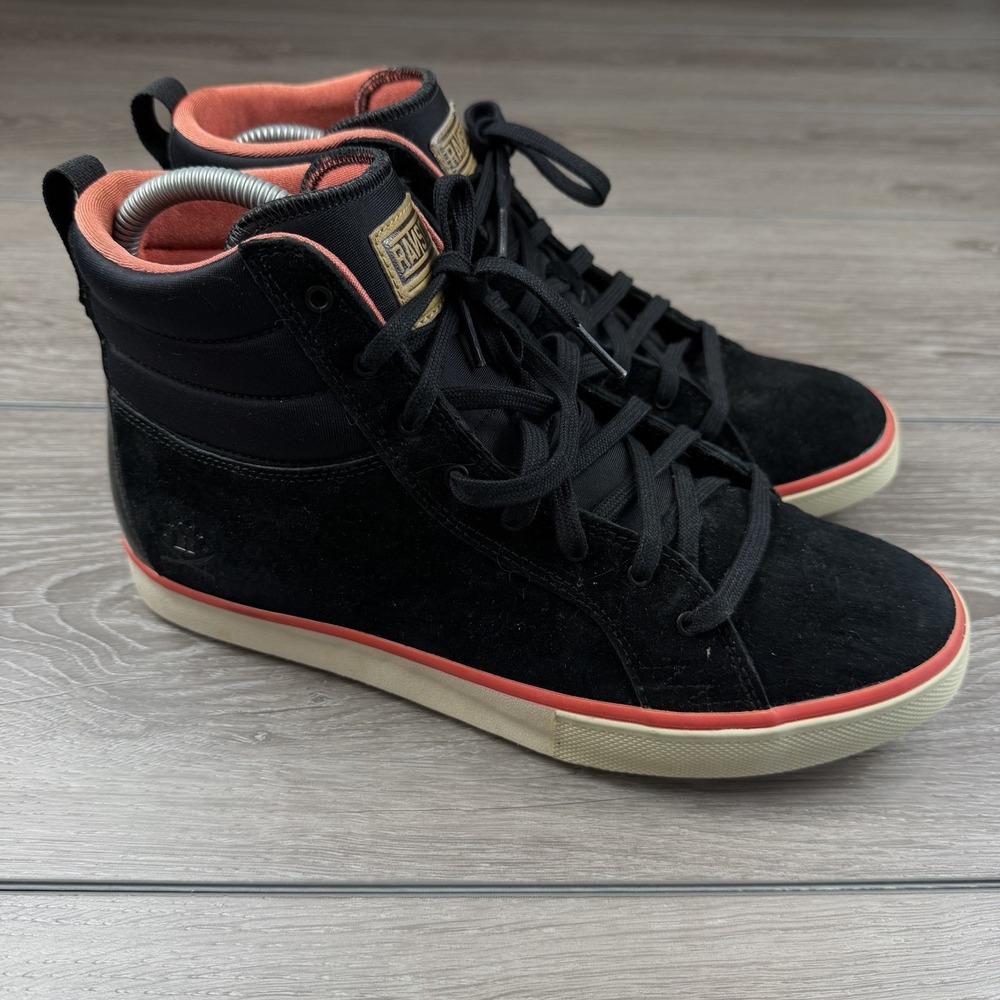 Adidas Men's‎ Ransom Valley High Top Suede Sneakers Black Size 9